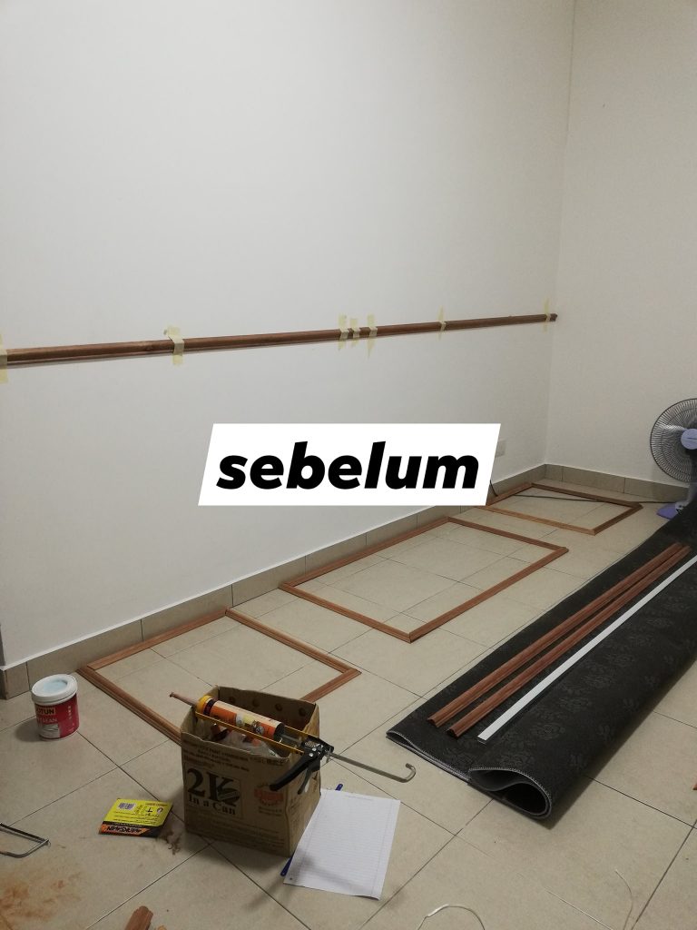 Dekorasi Ruang Solat Kecil