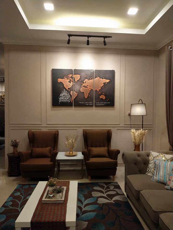 Dekorasi Rumah Dengan Gaya wainscoting